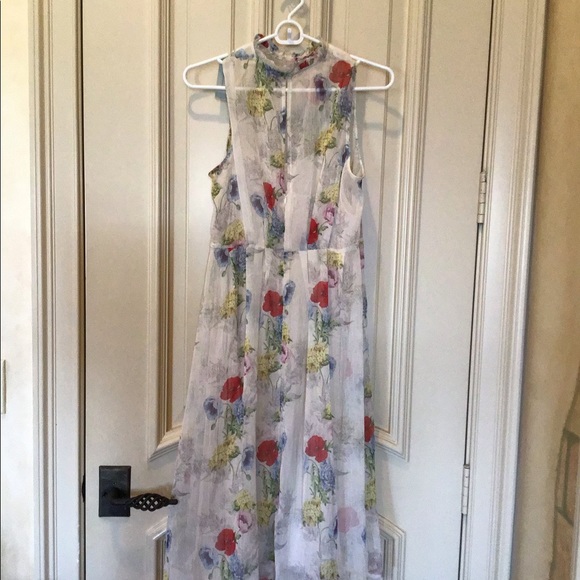 Eri + Ali Anthropologie floral dress size 8p - Picture 3 of 4